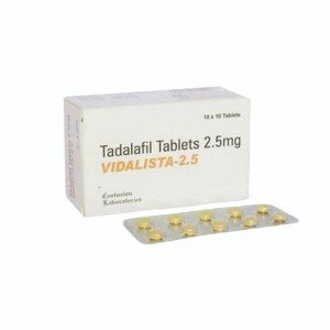 [시알리스] 비달리스타 2.5mg 100정